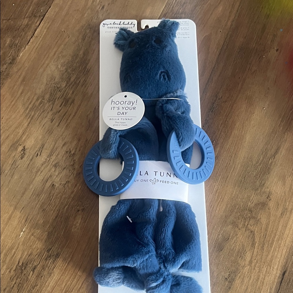 Bella Tunno Blue Stuffed Animal Toy